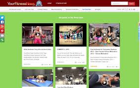 your fitness news site